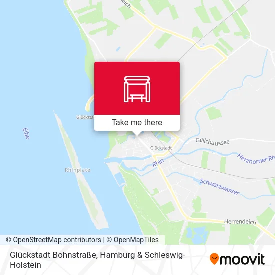 Карта Glückstadt Bohnstraße