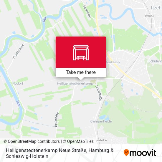 Heiligenstedtenerkamp Neue Straße map