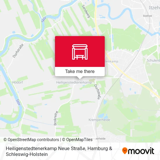 Карта Heiligenstedtenerkamp Neue Straße