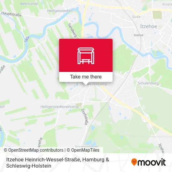 Карта Itzehoe Heinrich-Wessel-Straße