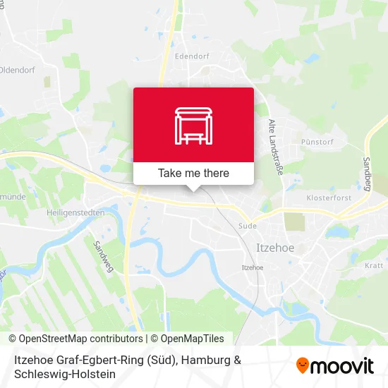 Карта Itzehoe Graf-Egbert-Ring (Süd)