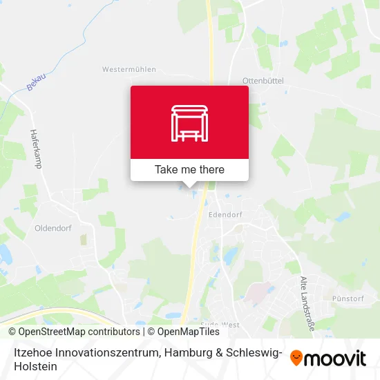 Карта Itzehoe Innovationszentrum