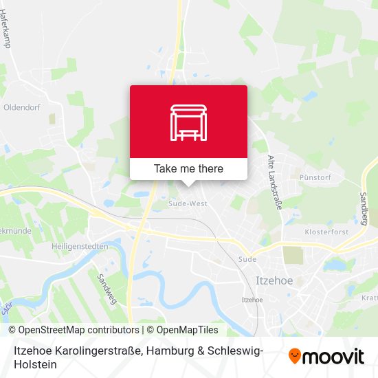Itzehoe Karolingerstraße map