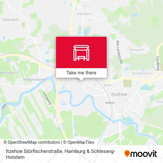 Карта Itzehoe Störfischerstraße
