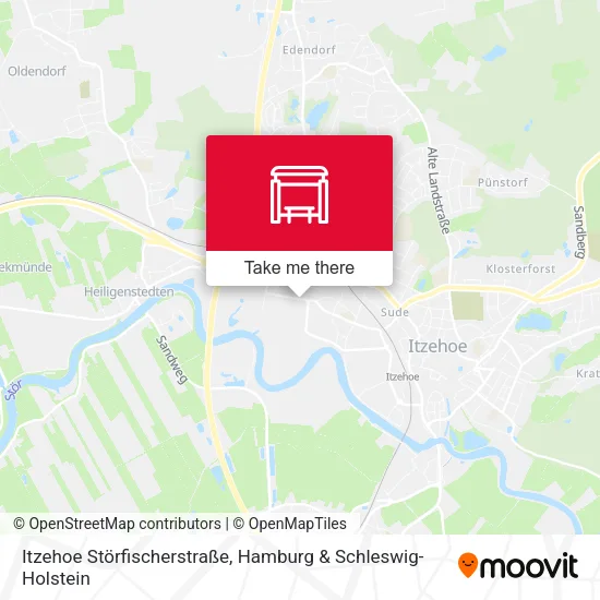 Карта Itzehoe Störfischerstraße
