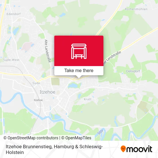 Карта Itzehoe Brunnenstieg