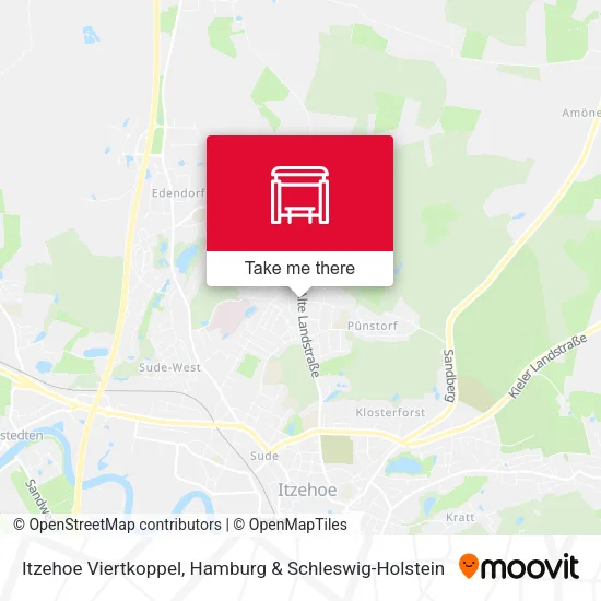 Карта Itzehoe Viertkoppel
