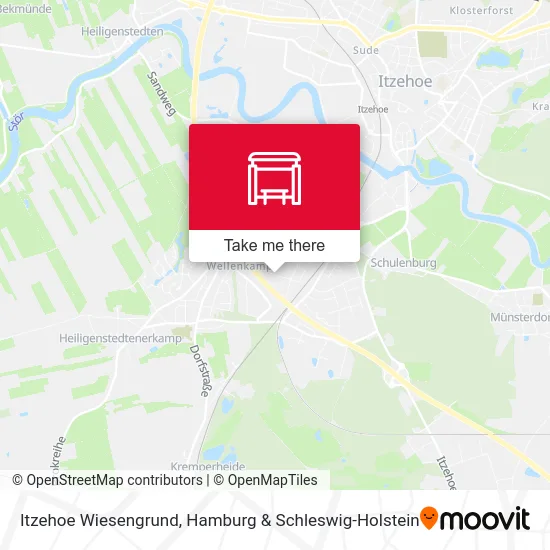 Карта Itzehoe Wiesengrund