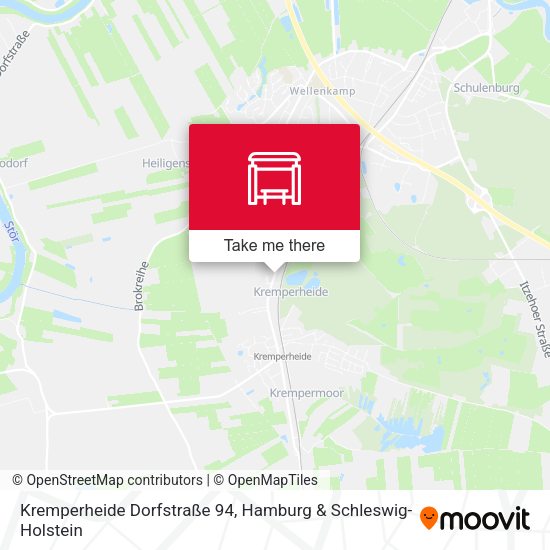 Kremperheide Dorfstraße 94 map