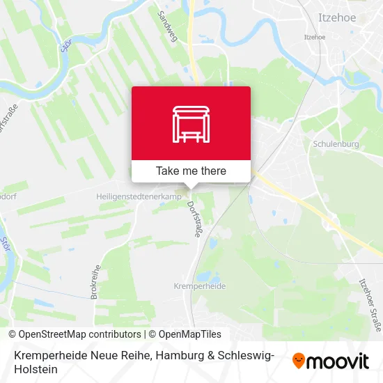 Карта Kremperheide Neue Reihe
