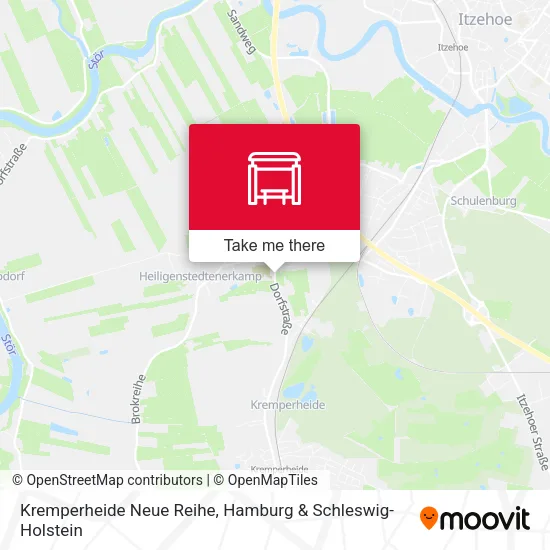 Карта Kremperheide Neue Reihe