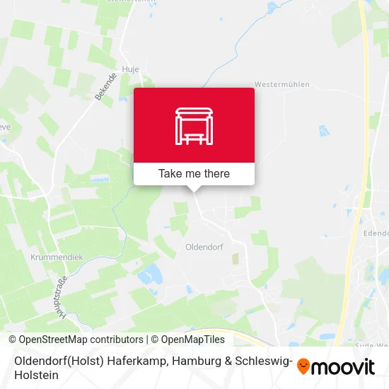 Карта Oldendorf(Holst) Haferkamp