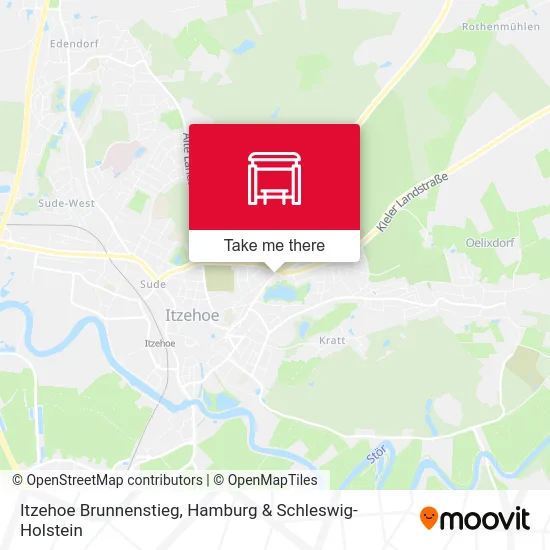 Карта Itzehoe Brunnenstieg