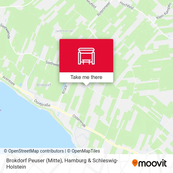 Карта Brokdorf Peuser (Mitte)