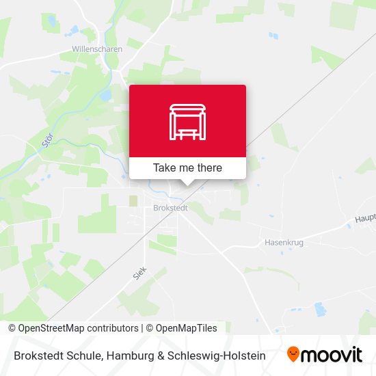 Brokstedt Schule map