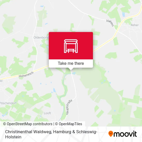 Карта Christinenthal Waldweg