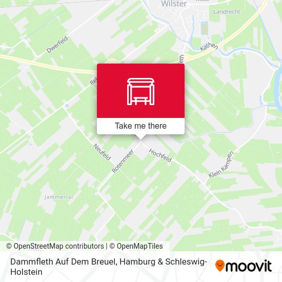 Dammfleth Auf Dem Breuel map