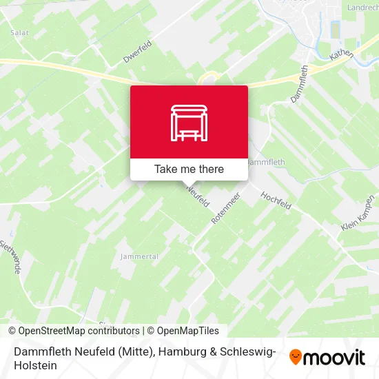 Карта Dammfleth Neufeld (Mitte)