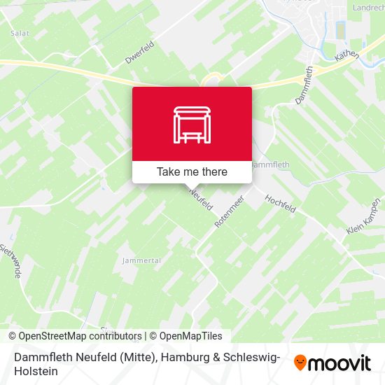 Dammfleth Neufeld (Mitte) map