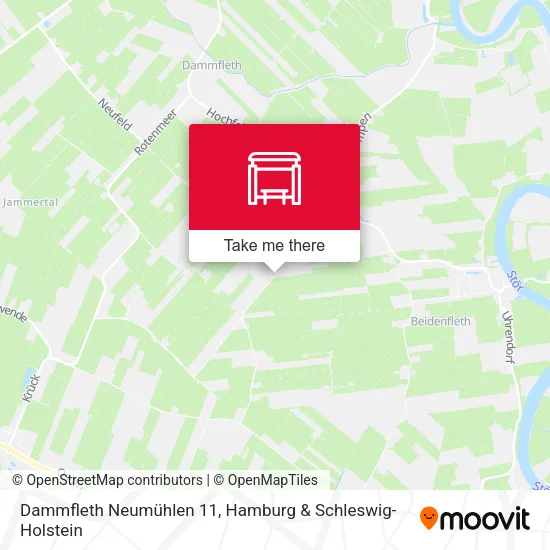 Карта Dammfleth Neumühlen 11