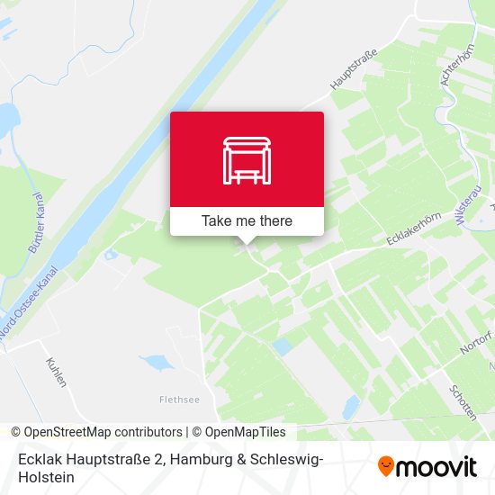 Ecklak Hauptstraße 2 map