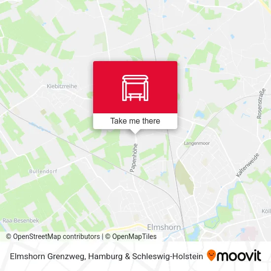 Карта Elmshorn Grenzweg