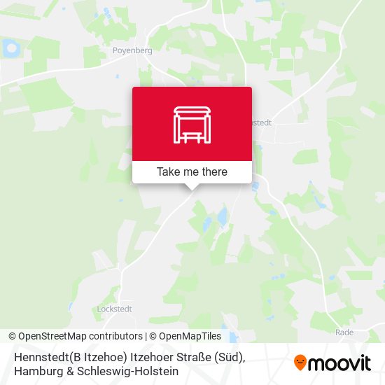 Hennstedt(B Itzehoe) Itzehoer Straße (Süd) map