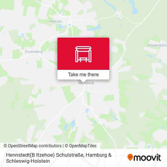 Hennstedt(B Itzehoe) Schulstraße map