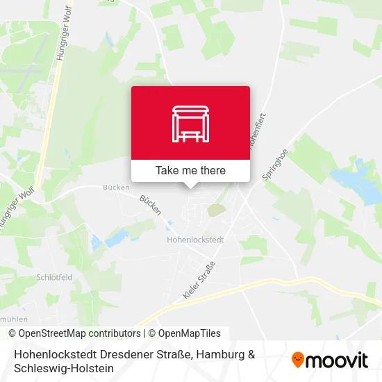 Карта Hohenlockstedt Dresdener Straße