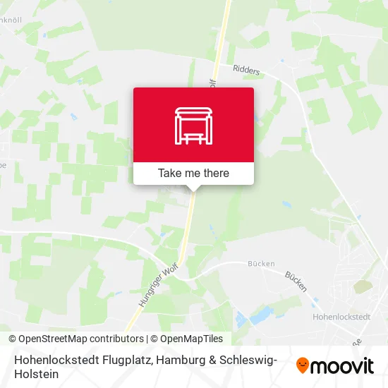 Карта Hohenlockstedt Flugplatz