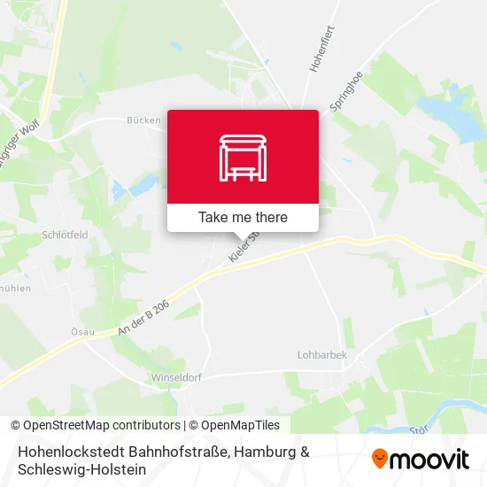 Карта Hohenlockstedt Bahnhofstraße