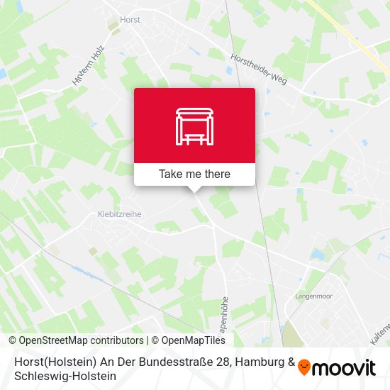 Horst(Holstein) An Der Bundesstraße 28 map
