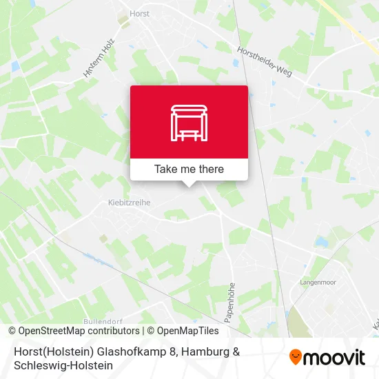 Карта Horst(Holstein) Glashofkamp 8