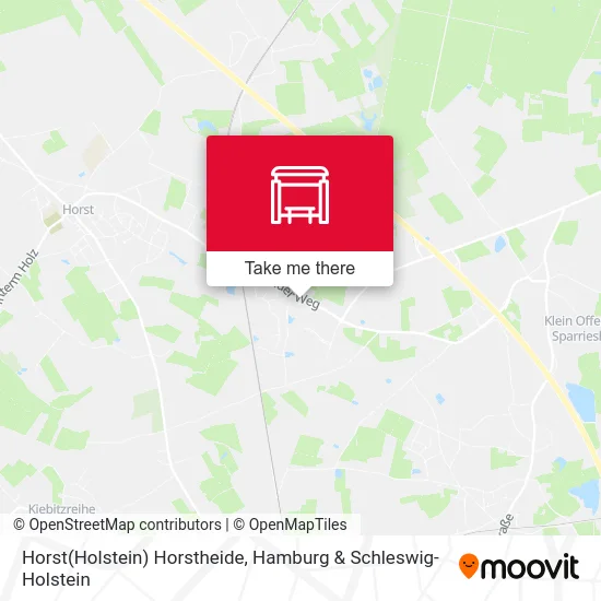 Карта Horst(Holstein) Horstheide