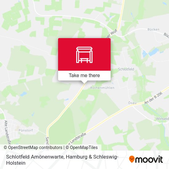 Schlotfeld Amönenwarte map
