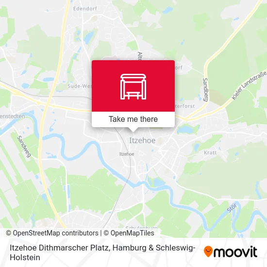 Карта Itzehoe Dithmarscher Platz
