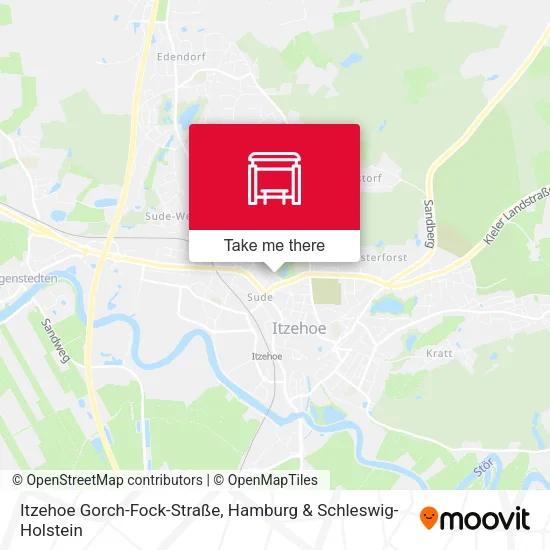 Карта Itzehoe Gorch-Fock-Straße