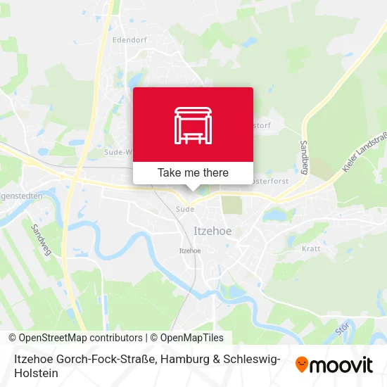 Карта Itzehoe Gorch-Fock-Straße