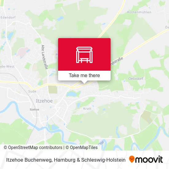 Карта Itzehoe Buchenweg