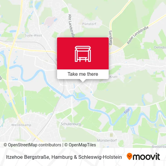 Карта Itzehoe Bergstraße