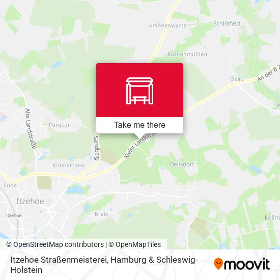 Карта Itzehoe Straßenmeisterei