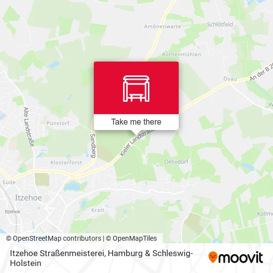Карта Itzehoe Straßenmeisterei