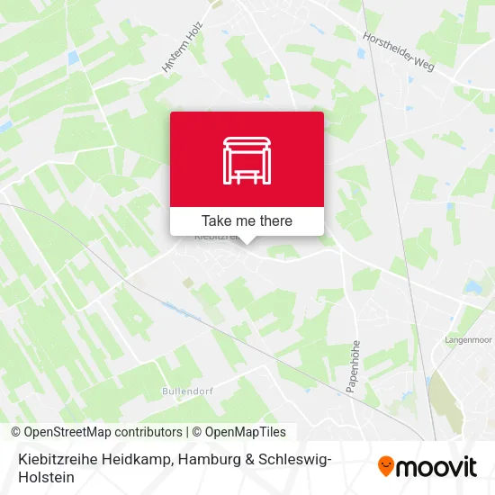 Карта Kiebitzreihe Heidkamp