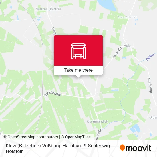 Карта Kleve(B Itzehoe) Voßbarg