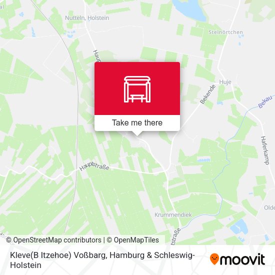 Kleve(B Itzehoe) Voßbarg map