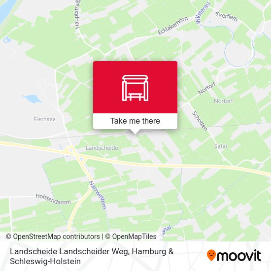 Landscheide Landscheider Weg map