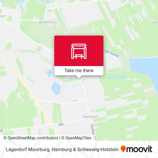 Lägerdorf Moorburg map