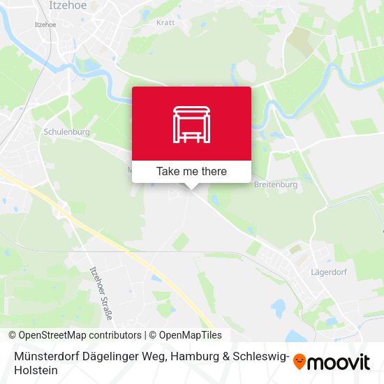 Münsterdorf Dägelinger Weg map