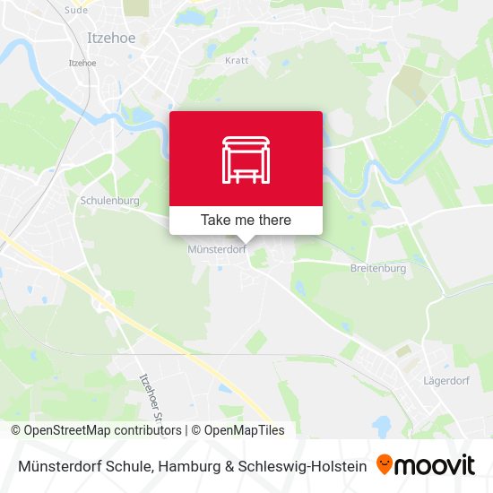 Münsterdorf Schule map