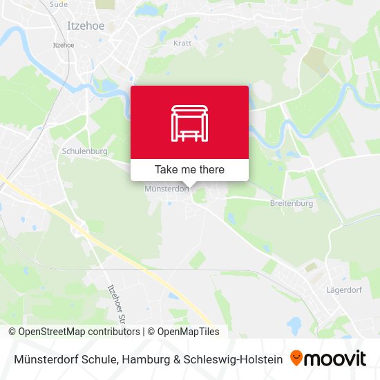 Münsterdorf Schule map